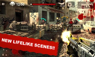 Screenshots of the SWAT: End War for Android tablet, phone.