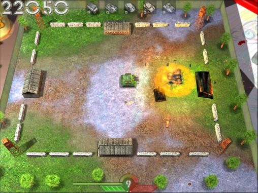 Screenshots of the Tank-o-box for Android tablet, phone.