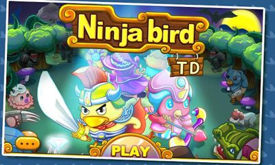 Screenshots of the TD Ninja birds Defense for Android tablet, phone.