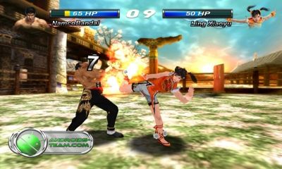 Screenshots of the Tekken Card Tournament for Android tablet, phone.