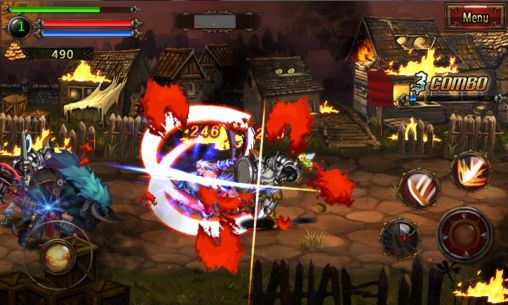 Screenshots of the Temple fight 2014 for Android tablet, phone.