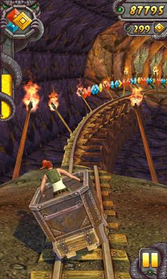 Screenshots of the Temple Run 2 for Android tablet, phone.