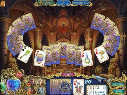 Screenshots of the The chronicles of Emerland: Solitaire for Android tablet, phone.