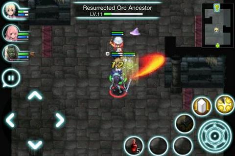 Screenshots of the The chronicles of Inotia 3: Children of Carnia for Android tablet, phone.