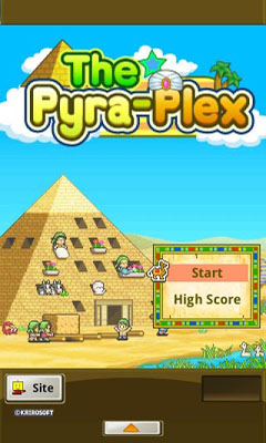 Screenshots of the The Pyraplex for Android tablet, phone.