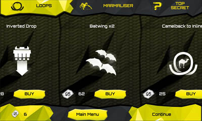 Screenshots of the The Smiler for Android tablet, phone.