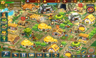 Screenshots of the The Tribez for Android tablet, phone.