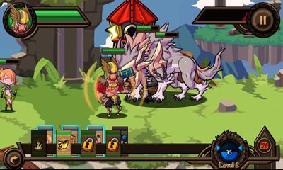 Screenshots of the Thor Lord of Storms for Android tablet, phone.