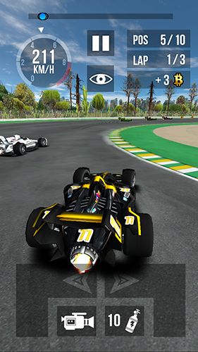 Imagens da corrida de fórmula Thumb para tablet Android, telefone.