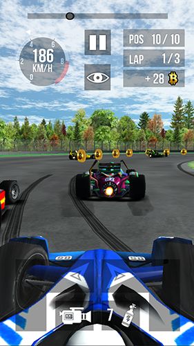 Imagens da corrida de fórmula Thumb para tablet Android, telefone.
