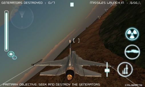 Screenshots of the Thunder rider: First flight for Android tablet, phone.