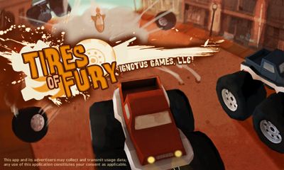 Screenshots of the Tires of Fury Monster Truck Racing for Android tablet, phone.