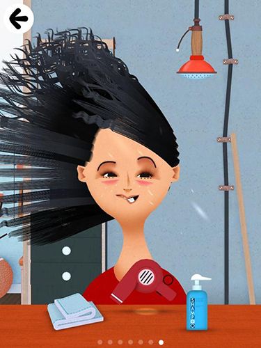 Screenshots of the Toca: Hair salon 2 for Android tablet, phone.