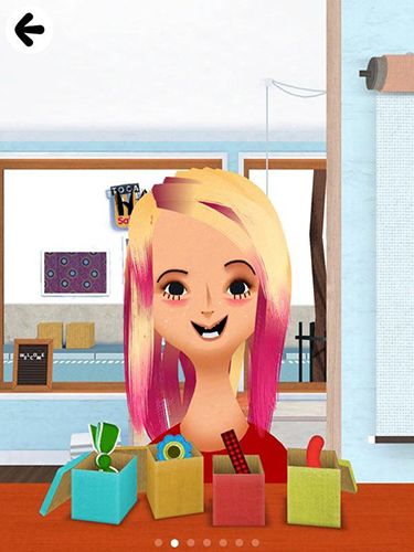 Screenshots of the Toca: Hair salon 2 for Android tablet, phone.