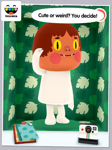Screenshots of the Toca: Mini for Android tablet, phone.