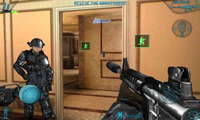 Screenshots of the Tom Clancy’s Rainbow Six Shadow Vanguard for Android tablet, phone.