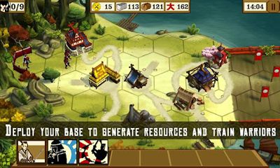 Screenshots of the Total War Battles for Android tablet, phone.