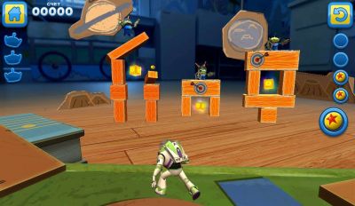 Screenshots of the Toy Story: Smash It! for Android tablet, phone.