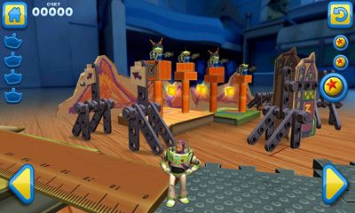 Screenshots of the Toy Story: Smash It! for Android tablet, phone.