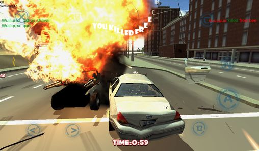 Screenshots of the Track racing: Pursuit online for Android tablet, phone.