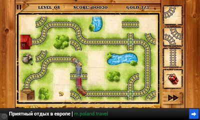 Screenshots of the Train of Gold Rush for Android tablet, phone.