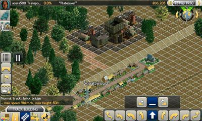 Screenshots of the Transport Tycoon for Android tablet, phone.