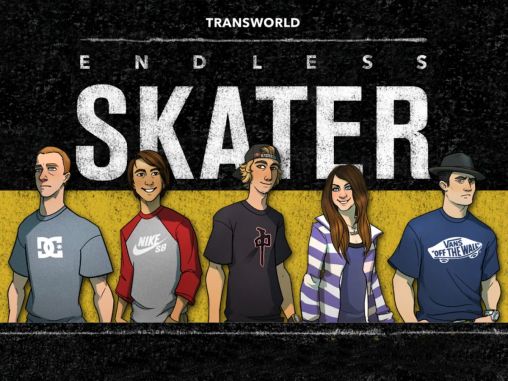 Screenshots of the Transworld endless skater for Android tablet, phone.
