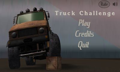 Screenshots of the Truck Challenge 3D for Android tablet, phone.