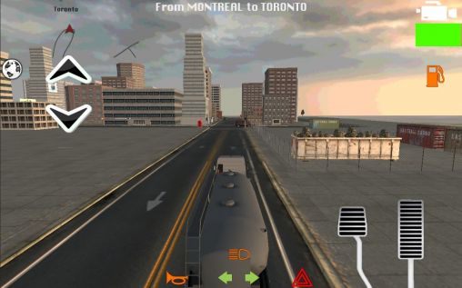 Screenshots of the Truck simulator 2014 for Android tablet, phone.