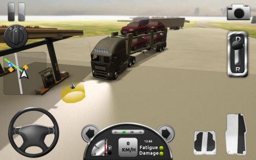 Screenshots of the Truck simulator 3D for Android tablet, phone.