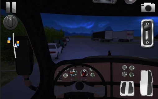 Screenshots of the Truck simulator 3D for Android tablet, phone.