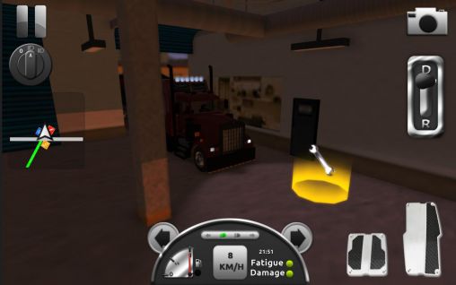 Screenshots of the Truck simulator 3D for Android tablet, phone.