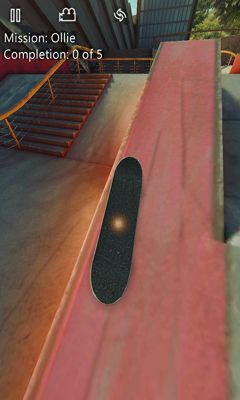 Screenshots of the True Skate for Android tablet, phone.