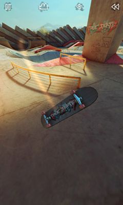 Screenshots of the True Skate for Android tablet, phone.