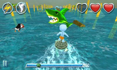 Screenshots of the Turtle Surf for Android tablet, phone.