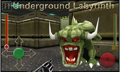 Screenshots of the Underground labyrinth for Android tablet, phone.