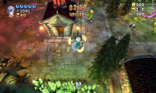 Screenshots of the Vampire crystals: Zombie revenge for Android tablet, phone.