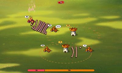 Screenshots of the Mushroom war for Android tablet, phone.