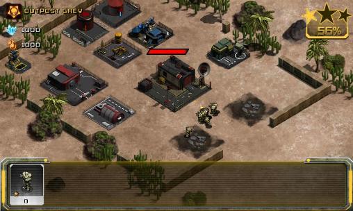 Screenshots of the War incorporated for Android tablet, phone.