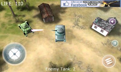 Screenshots of the War World Tank for Android tablet, phone.
