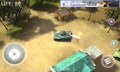 Screenshots of the War World Tank for Android tablet, phone.