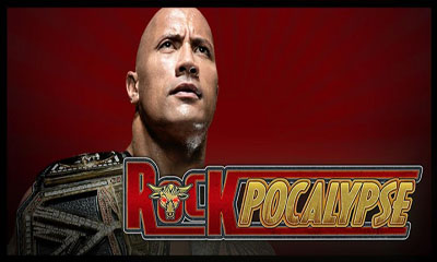 Screenshots of the WWE Presents Rockpocalypse for Android tablet, phone.