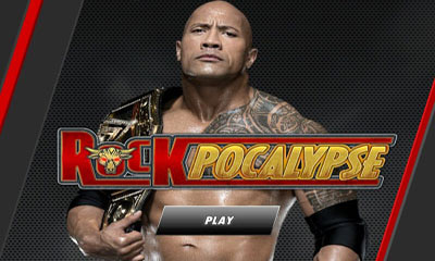 Screenshots of the WWE Presents Rockpocalypse for Android tablet, phone.