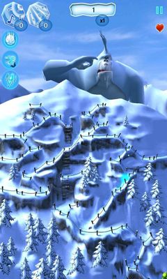 Screenshots of the Yeti on Furry for Android tablet, phone.