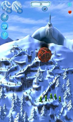 Screenshots of the Yeti on Furry for Android tablet, phone.