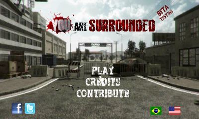 Screenshots of the You Are Surrounded for Android tablet, phone.