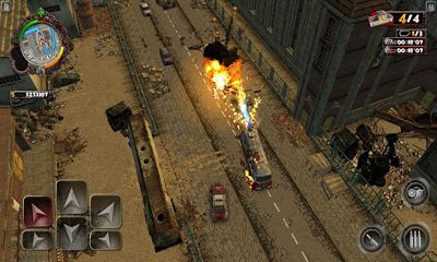 Screenshots of the Zombie driver thd for Android tablet, phone.