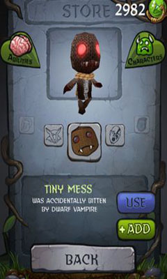 Screenshots of the Zombie Run HD for Android tablet, phone.