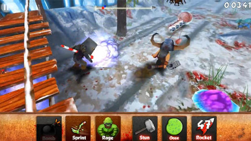 Screenshots of the Zombie run mania for Android tablet, phone.
