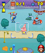 Mobile game Sponge Bob Paparazzi Parade - screenshots. Gameplay Sponge Bob Paparazzi Parade